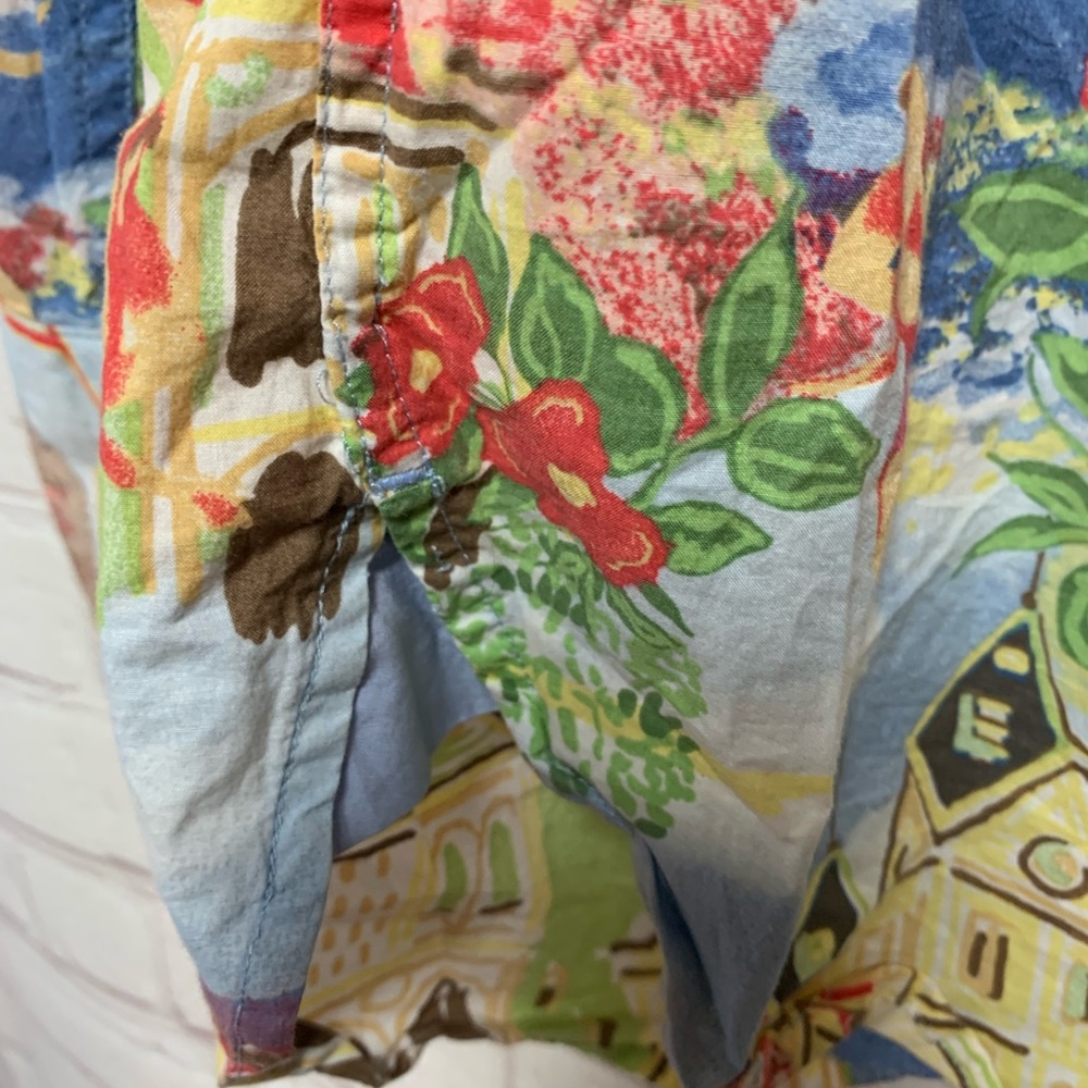 Vtg Tommy Hilfiger Hawaiian 🌺 Shirt Size M - Picture 3 of 6